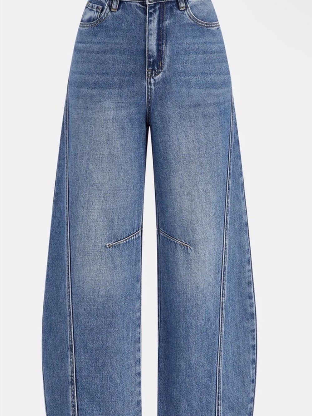 Commense Denim Curved-Leg Jeans NWT
